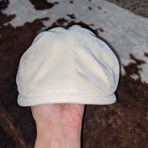 Ivory Beret Trapper Hat
